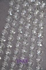 ACRYLIC CRYSTAL GARLAND STRAND CHAIN HANGING DIAMOND BEAD/WEDDING TREE DECOR