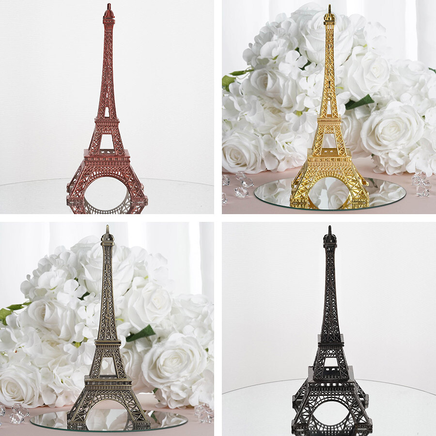 10 inches PARIS EIFFEL TOWER Centerpiece Wedding Party Home Decorations Accents