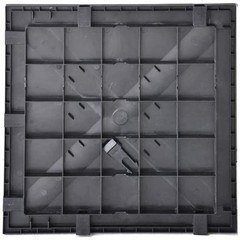 Portable Dance Floor 15′ x 15′ Commercial Checkered Event Party Waterproof Tiles