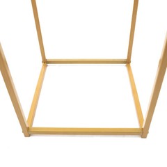10pcs 24″ tall Matte Gold Geometric Metal Stands Wedding Flower Vase Holders NEW