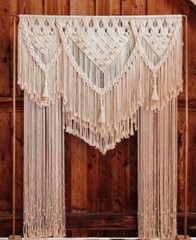 Macrame Wedding Backdrop, Macrame Wall Hanging, Macrame Curtain Bohemian