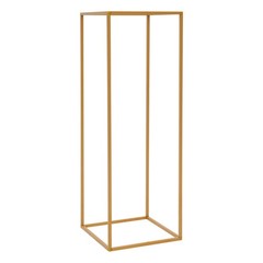 20PCS Geometric Flower Stand,27*27*80cm Metal Flower Stand,Wedding Flower Stand