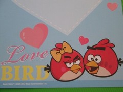 love letter red birds blue heart paper plastic laminated waterproof weeding show