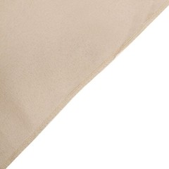 50 Nude Polyester FOLDING Flat CHAIR COVERS Wedding Party Banquet Decorations