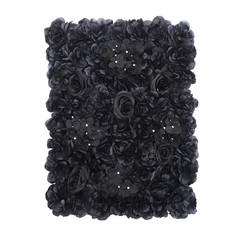 12Pcs Flowers Wall Panels Artificial Backdrop Hydrangeas, Dahlias, Roses Panels