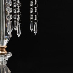 26in Acrylic Crystal Floral Vase Flower Stand Holders For Wedding Table