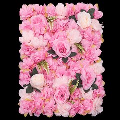 12* Artificial Rose & Dahlia Flower Wall Panels Bouquet Wedding Party Home Decor