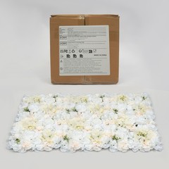 Artificial Flower Wall Panel,Wall Decoration Artificial Flower Backdrop Reusable