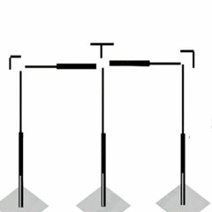 3x3m/3x6m Telescopic Heavy Duty Pipe and Drape Kit Wedding Backdrop Stand SALE
