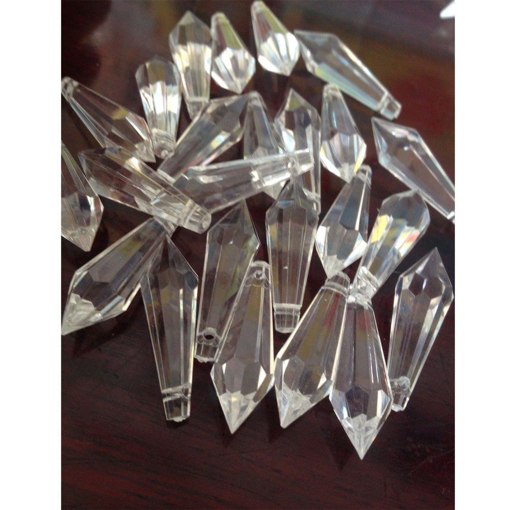 300pcs Christmas Tear Drop Ornaments Festival Party Xmas Tree Hanging Decoration