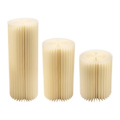3pcs Flowers Stand, Dessert Table, Columns Display for Wedding Party Garden