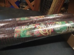 2 Rolls Deco Mesh 21″ Genuine Craig Bachman 30Ft Metallic Copper & Chocolate