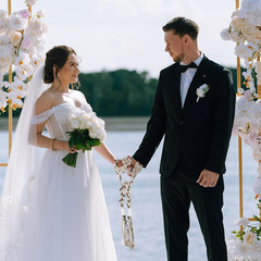 Rustic Wedding Handfasting Cord for Traditional Ceremony and Catholic Blessings