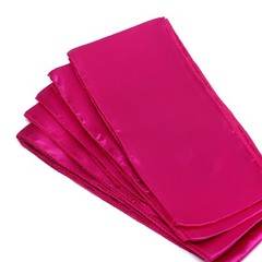 100 Magenta Satin Chair Sashes Silky Sateen Chair Bows wedding party décor