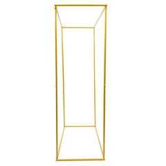 Tall Gold Metal Flower Stand for Wedding Table Centerpieces Decor 119*60*184cm
