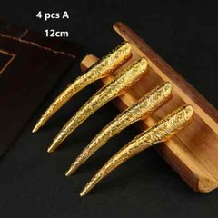 Traditional Chinese Long Nails Qing Dynasty Palace Dance Performance Prop Decor