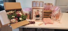 420-Assorted Wedding Table/Decor Accessories Rose Gold, Burgandy, Champagne