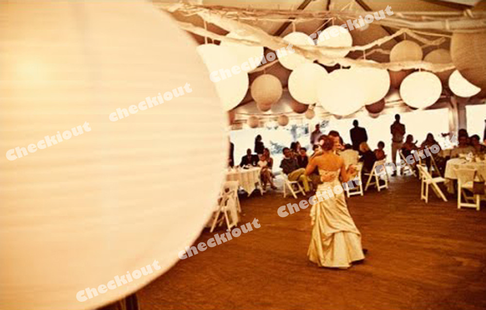 4″ 8″ 10″ 12″ 16″ 24″Chinese Paper Lantern Wedding Party Decoration Assorted LED