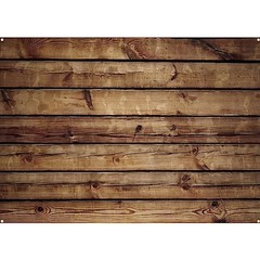 Wood Backdrop Wooden Wall Background Rustic Backdrop Durable 10 x 8ft Brown