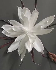 Giant Foam Flower Wedding Backdrop Aisle Decor