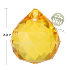 20MM Crystal Glass Lamp Ball Prisms Chandelier Wedding Decor Suncatcher Pendants
