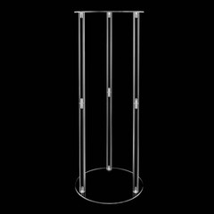 10pcs 60cm Acrylic Flower Vase Rack Wedding Garden Floral Stand Party Decoration