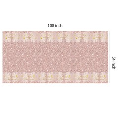 Retirement Decorations for Women Tablecloth – Disposable Rose Gold Happy Reti…