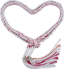 Wedding Lasso Rope Handfasting Cord with Tree of Life Pendant Rustic Ceremony