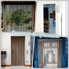 YaoYue Beaded Curtain Door String Curtains for Doorways Tassels Beads Hanging…