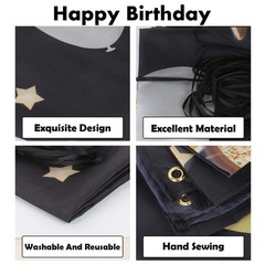 Happy 85th Birthday Banner Backdrop – 85 Birthday Party Decorations Supplies …