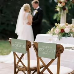 Reserved Seating Cloth Weddings Memorials Family Events Easy Care Flannelette US