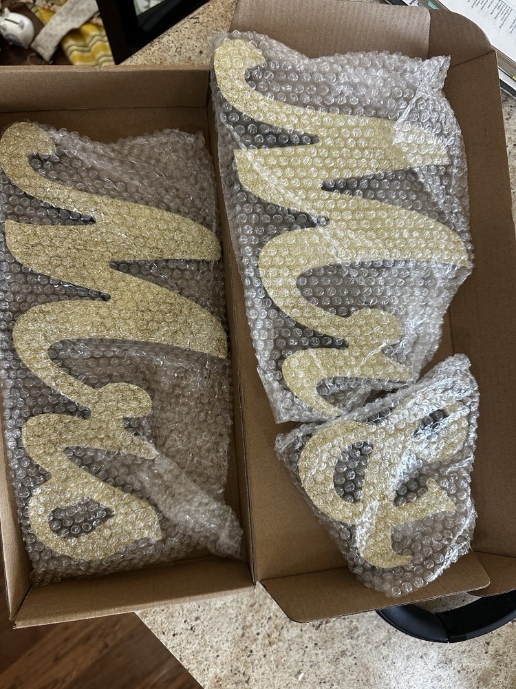 Mr & Mrs Wedding Head Table Decoration Gold