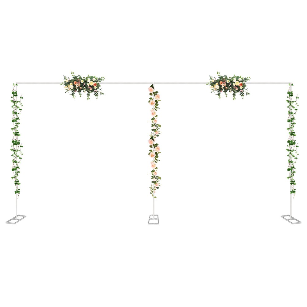 3x6m Wedding Decoration Stand 20mm Square Tube Backdrop Frame With 1m Sections