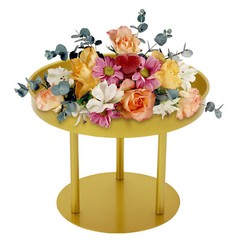 20cm/30cm Circular Flower Stands 10Pcs Wedding Flower Stand, Gold Flower Stand