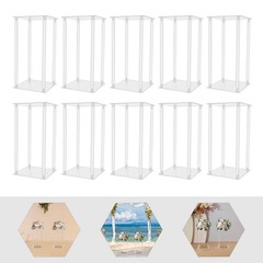 Clear Flower Stand, Acrylic Flower Stand, Wedding Flower Vases