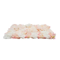 6Pcs Artificial Silk Flower Wall Panel Floral Backdrop Party Wedding Decoration