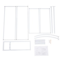 Ballon Arch Stand And 2 Wedding Flower Stands, Arch Backdrop Stand For Parties
