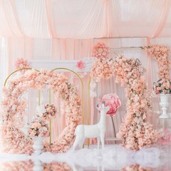 Elegant 6FT Wedding Arch Stand – Perfect for Holidays, Graduations, and More