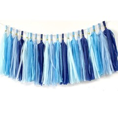 Tissue Paper Tassels Garland Banner Table Decor Party Banner Wedding Birthday…