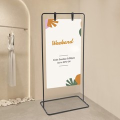 Display Stand for Wedding Sign Wedding Welcome Sign Stand Wedding Sign Holder