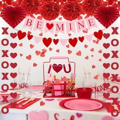 Valentines Day Decorations Set Valentines Decor with BE Mine Love Heart XO