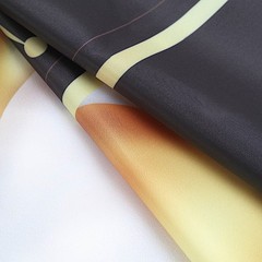 6×3 ft Black Gold Printed Polyester Photo Backdrop Happy Birthday Banner Party