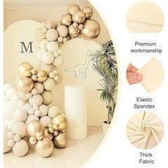 Set of 2 Spandex Wedding Arch Cover Double Sided Backdrop Stand Decor Party New