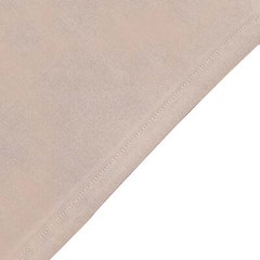 5 ft NUDE Matte Fitted Spandex Round Top Arch Backdrop STAND COVER Party