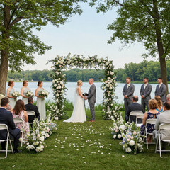 Square Wedding Arch hanging Flower Silver Metal Stand for Wedding party Ceremony
