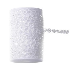 Clear Crystal Garland Strand Chandelier 30M Acrylic Beads Strand Line Chain for