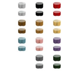 Pack of 4 Foldable Dessert Stands User Friendly Paper Multiple Tiers Display for