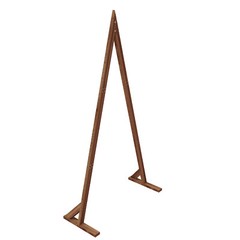 2 Pack Rustic Wedding Arch Triangle Arbor Backdrop Party Stand 8.2ft 9.8ft Wood