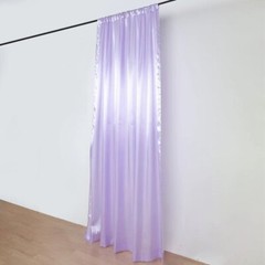 8×10 ft LAVENDER Satin CURTAIN Wedding Photography Backdrop Panel Party