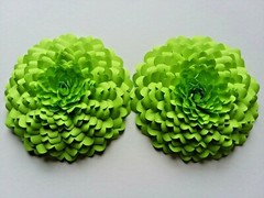 Paper Flower 3D Walls Decor Small Backdrop Wedding Zinnia Party Nursery 8 Colors